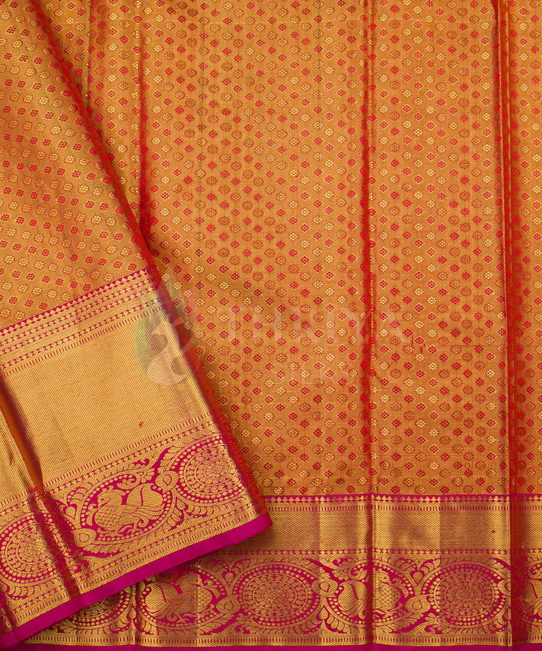 Sky Blue Kanchipuram Silk Saree - TSW0921 - View 5