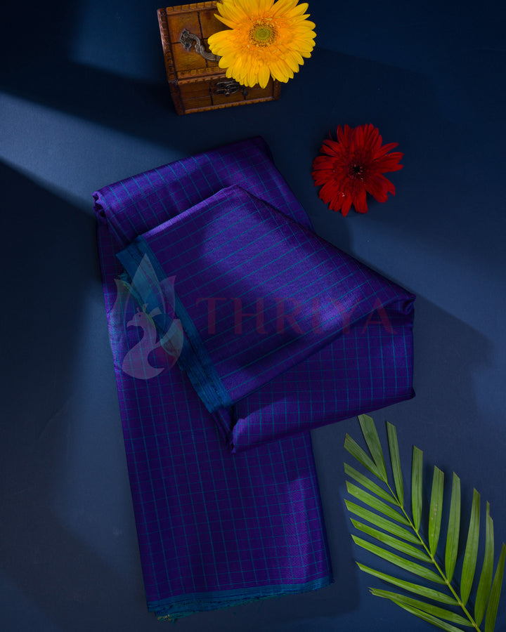 Blue Kanchipuram Silk Saree  - TSW170403