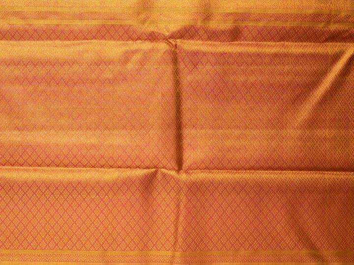 Sea Green and Pink Pure Zari Kanchipuram Silk Saree - TSW0834 - View 2