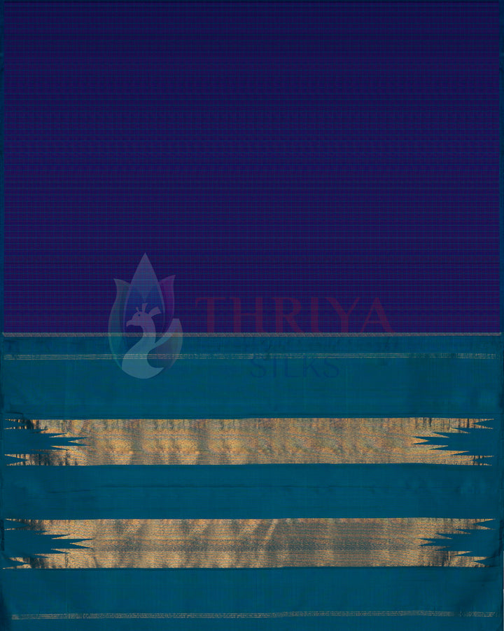 Blue Kanchipuram Silk Saree  - TSW170403