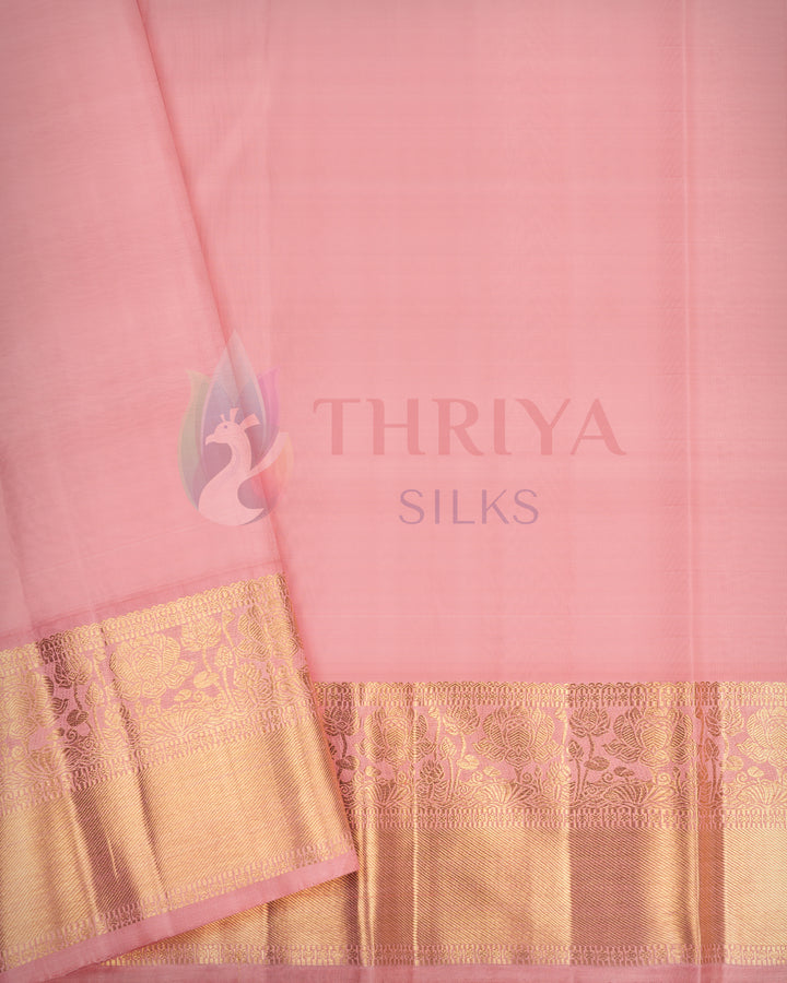 Premium Kanchipuram silk saree in sandal color with 5g zari  TSW201102