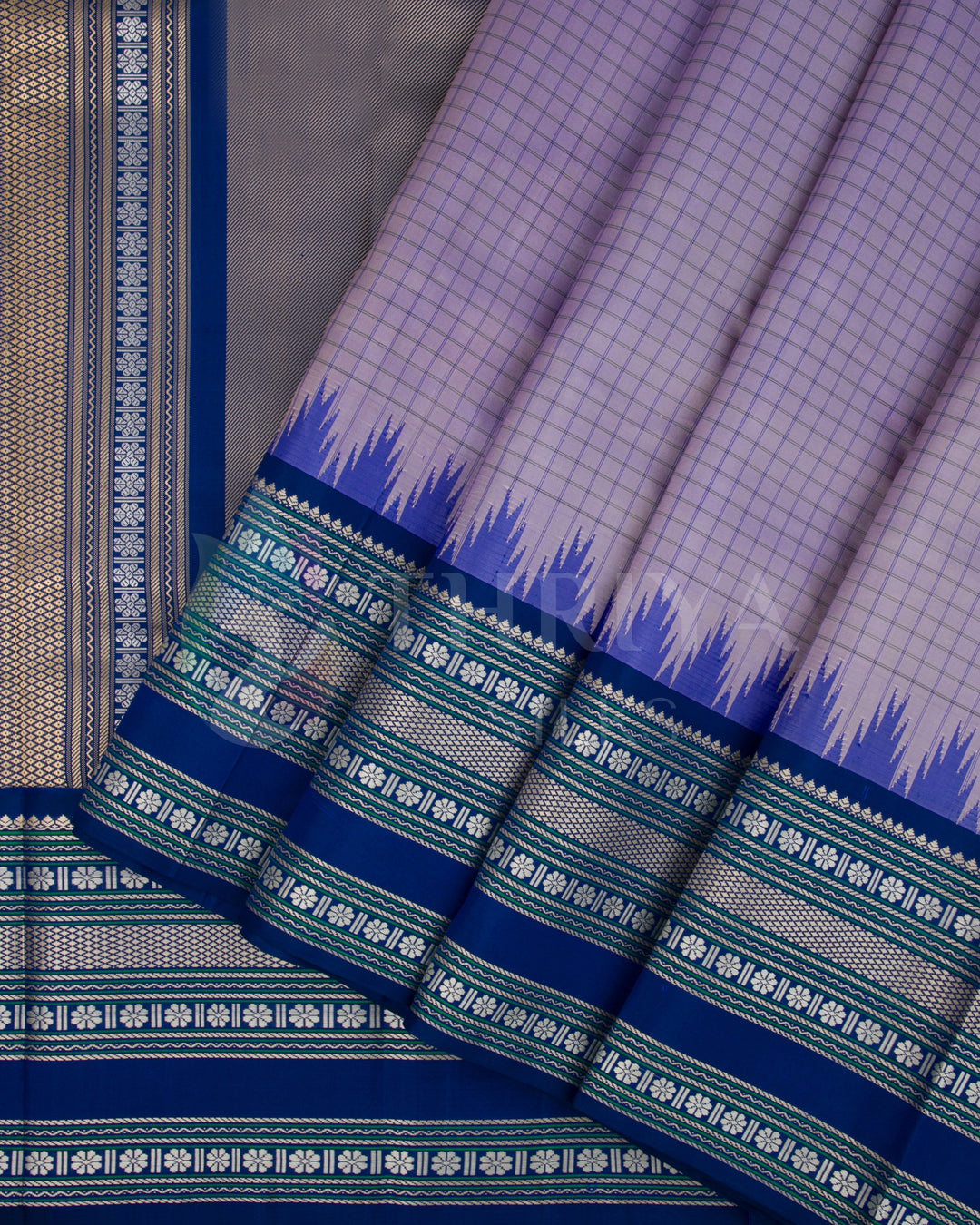 Blue Kanchipuram Silk Saree - TSW210915