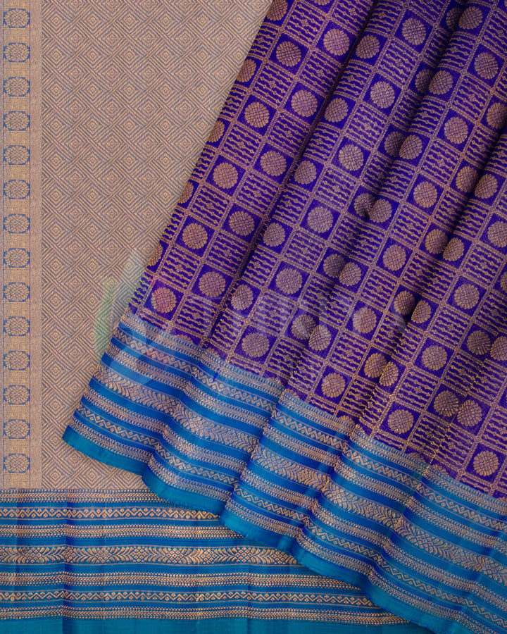 Blue Kanchipuram Silk Saree - TSW060801