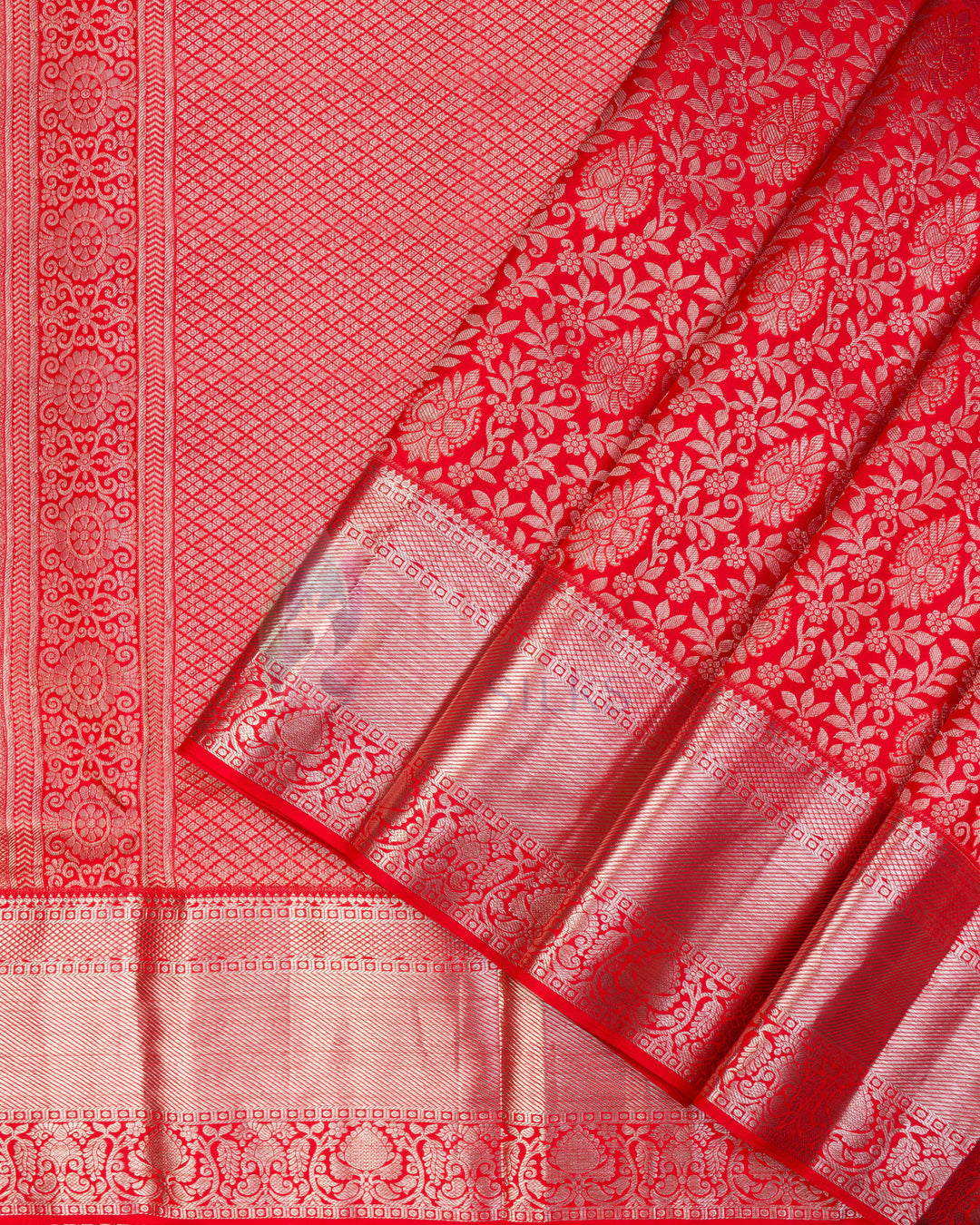 Red Kanchipuram Silk Saree - KWS31(958)