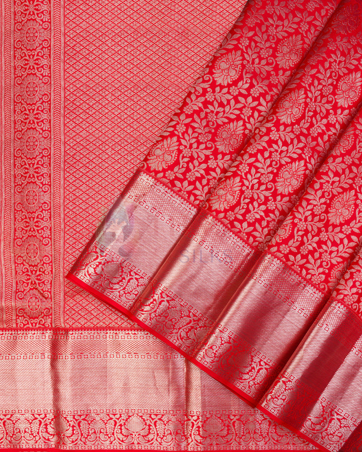 Red Kanchipuram Silk Saree - KWS31(958)