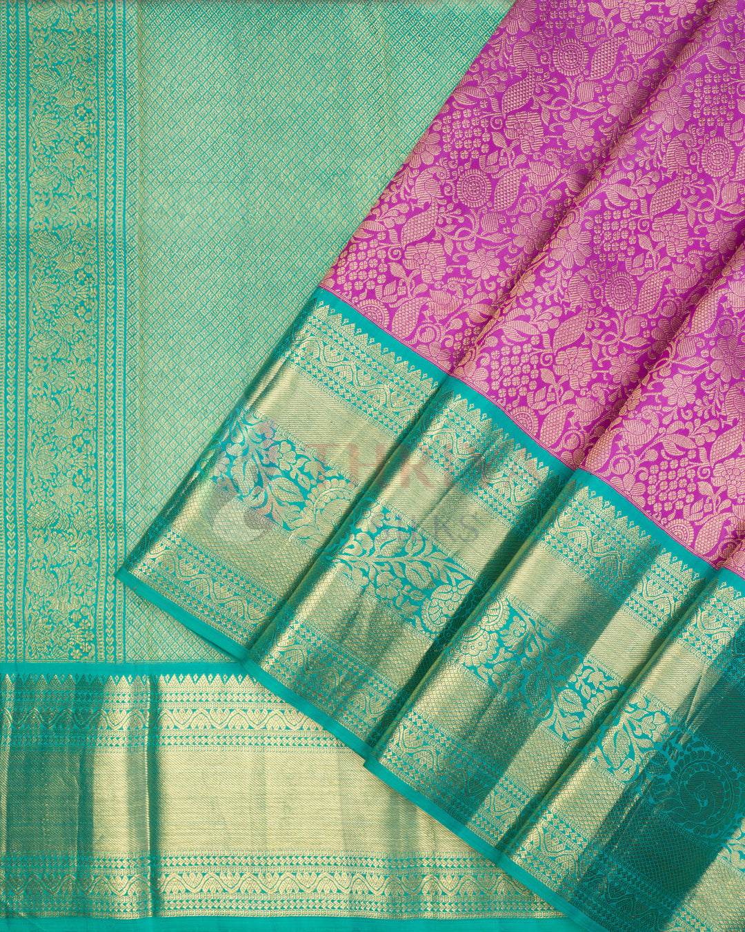 Lavender Kanchipuram Silk Saree - TSW1110