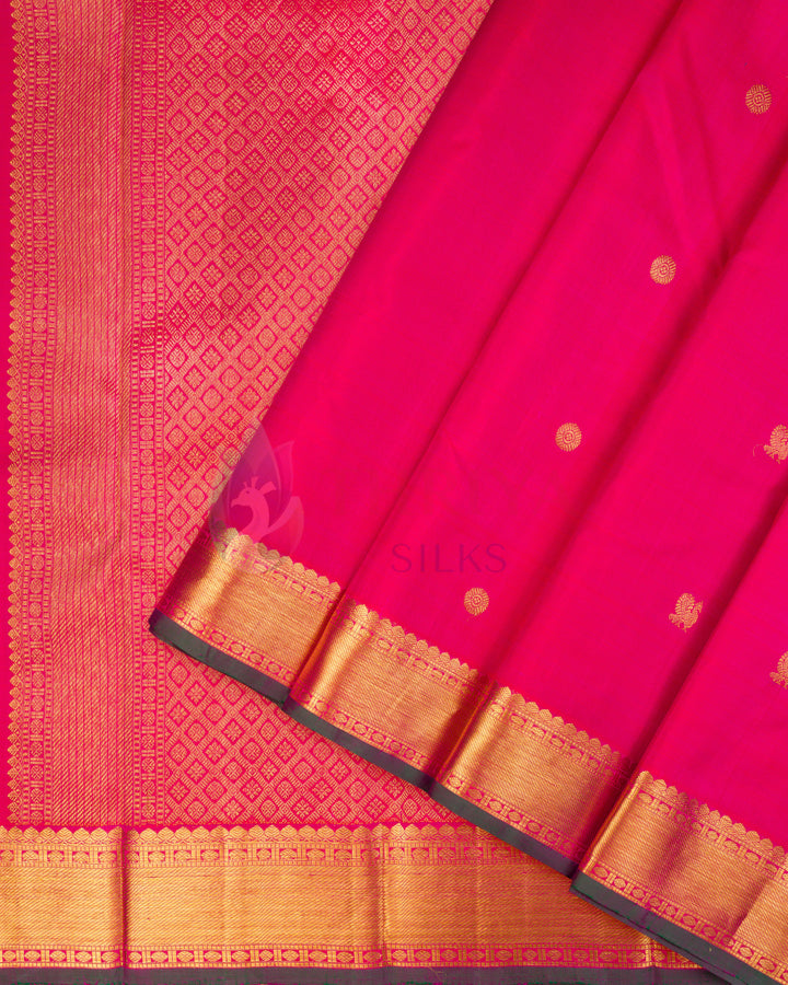 Pink Kanchipuram Silk Saree - TSPQ200707