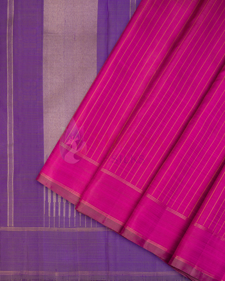 Pink Kanchipuram Silk Saree - TSPQ190707