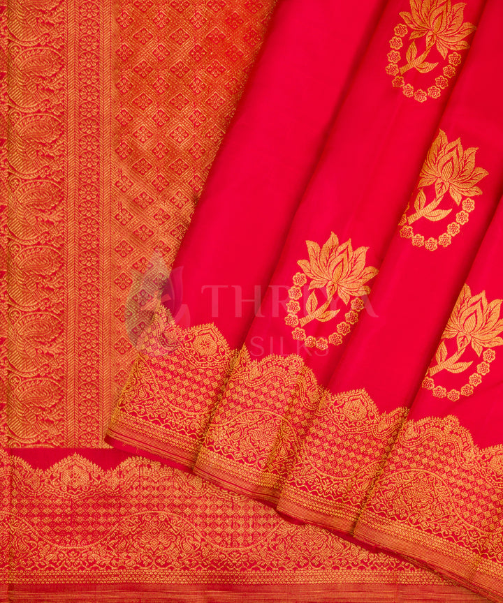 Red Kanchipuram Silk Saree - TSW0906 - View 2