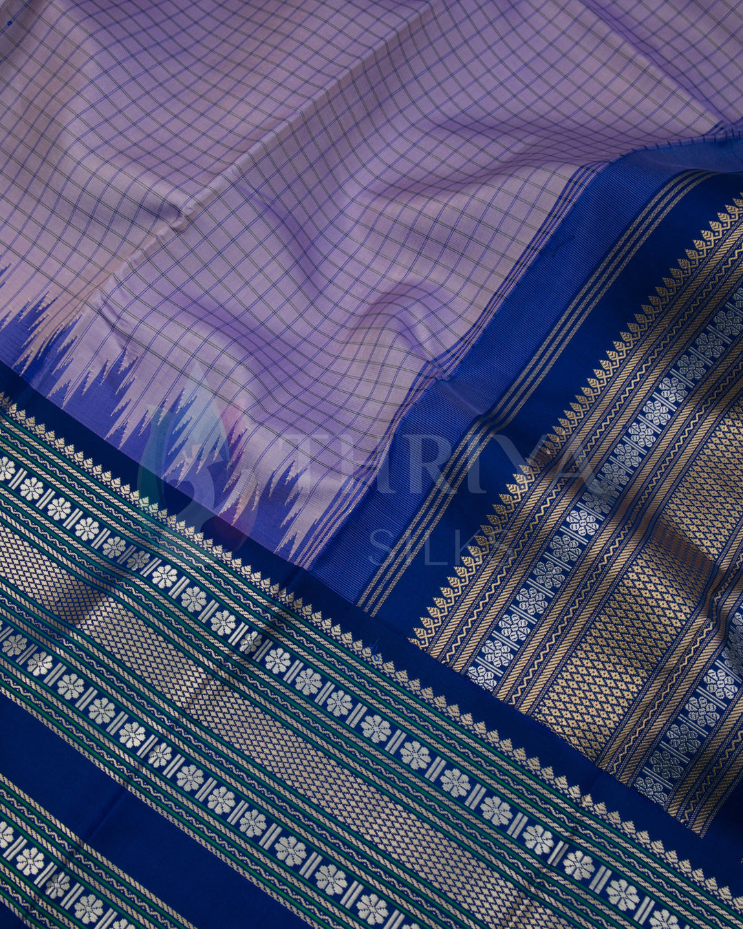 Blue Kanchipuram Silk Saree - TSW210915