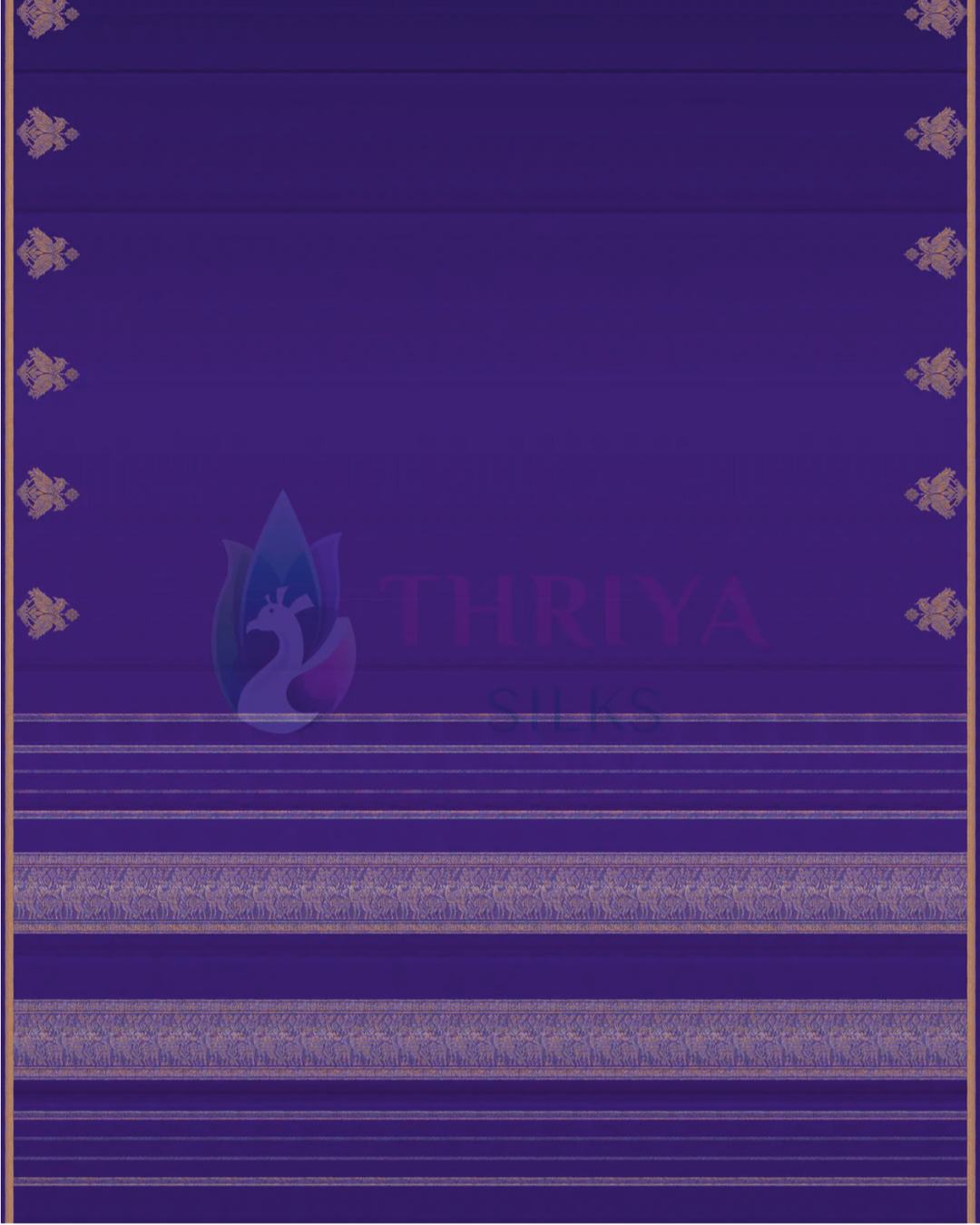 Blue Kanchipuram Silk Saree - TSW180501