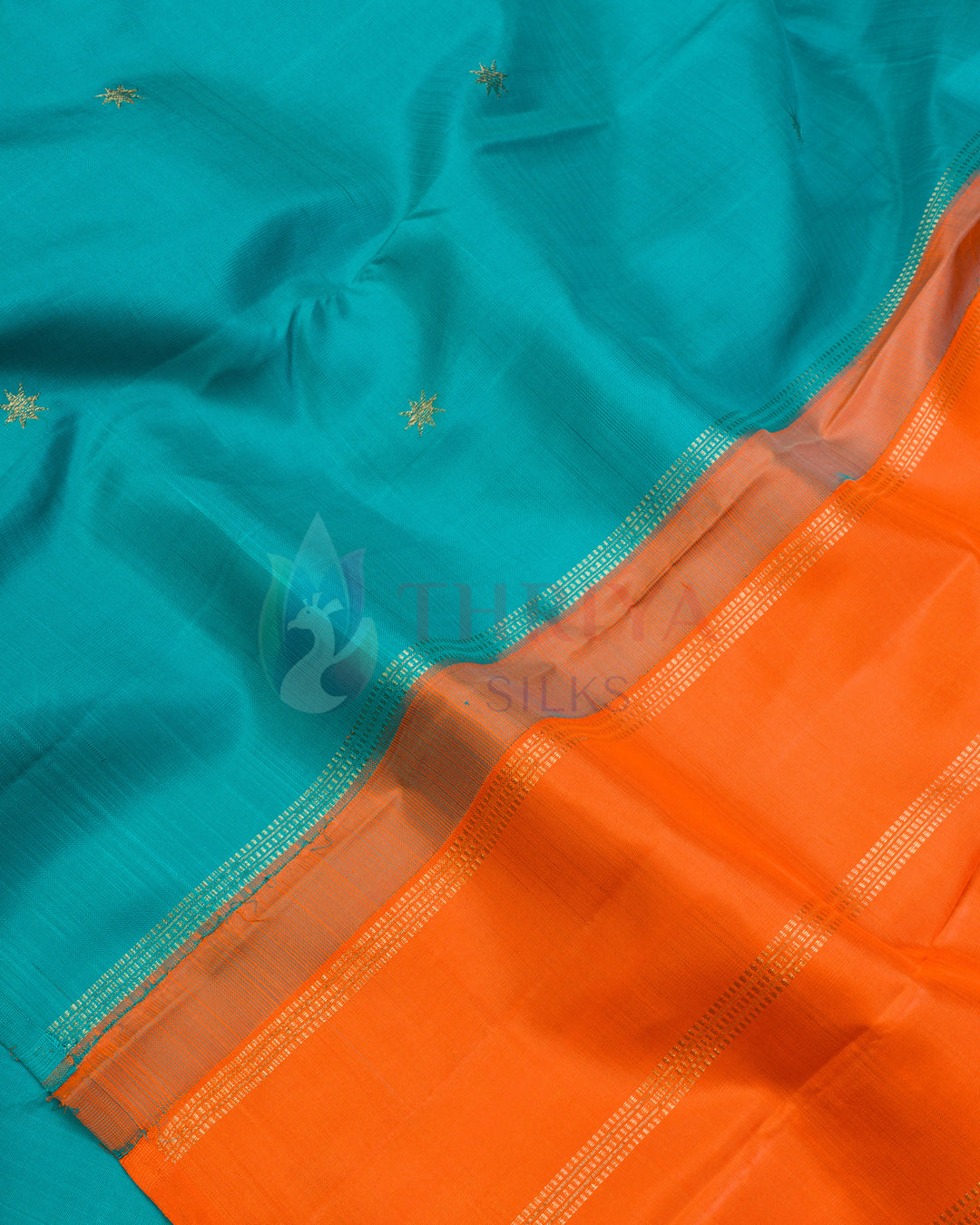 Rama Green Kanchipuram Silk Saree - TS311201
