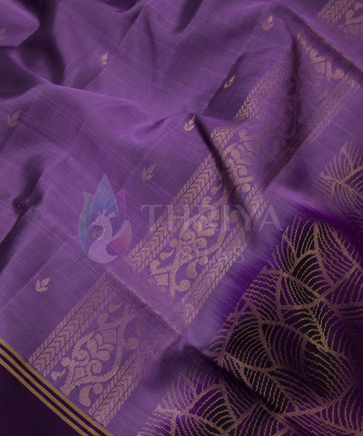 Light Purple And Violet Soft Silk Saree - TS3L070504