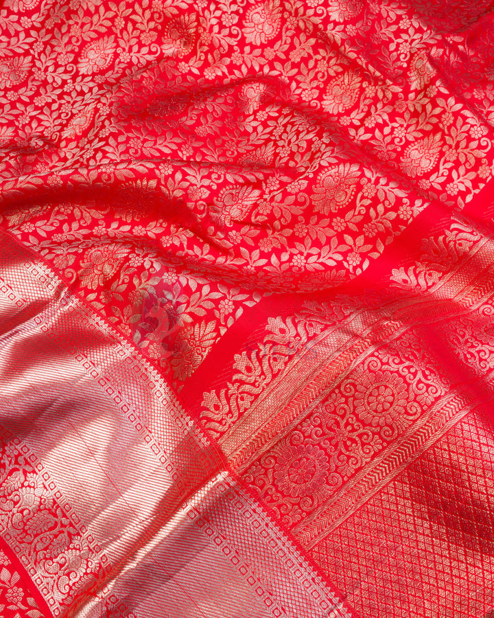 Red Kanchipuram Silk Saree - KWS31(958)