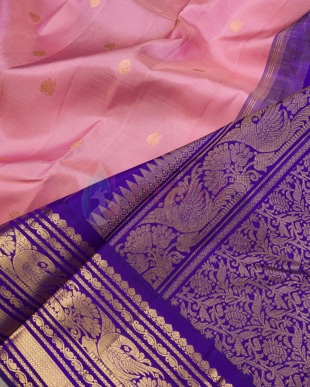 Pink Kanchipuram Silk Saree - TSW110806