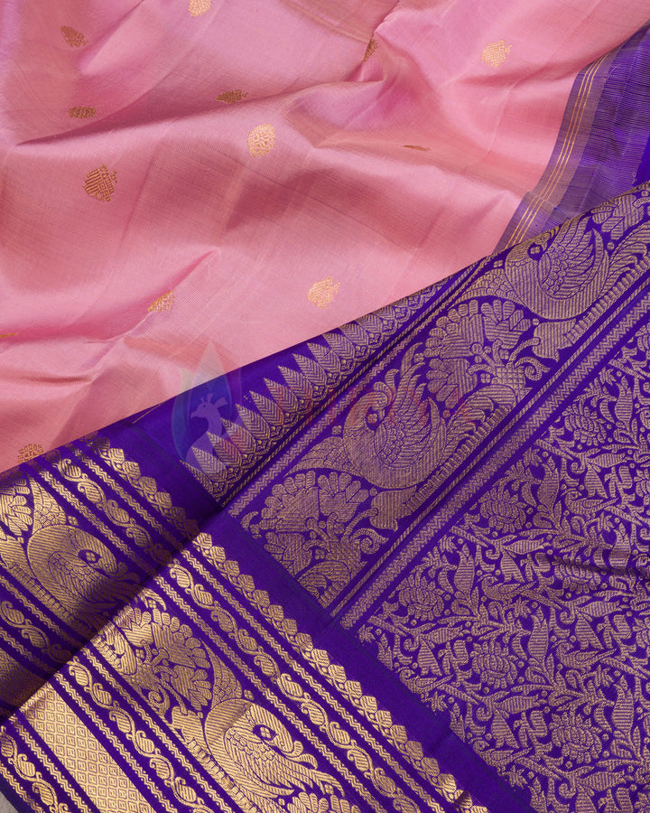 Pink Kanchipuram Silk Saree - TSW110806