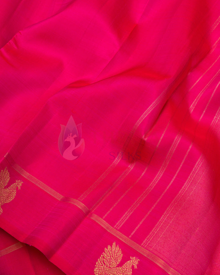 Pink Kanchipuram Silk Saree - TSPQ11084