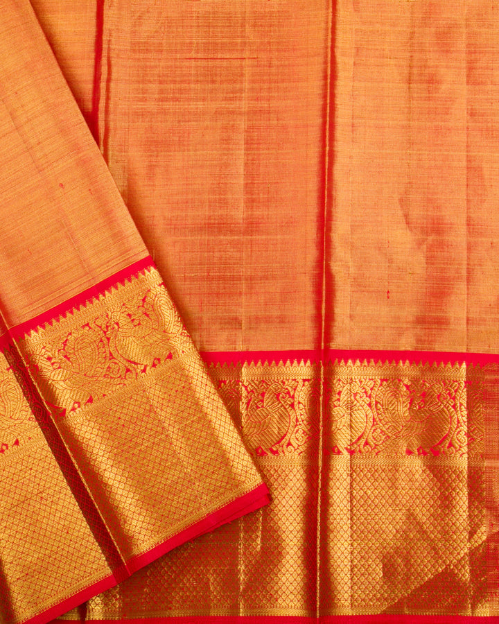 Pastel Green Kanchipuram Silk Saree - TSW110511 - View 5