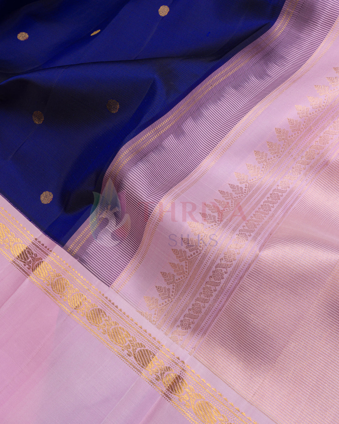 Purple Kanchipuram Silk Saree - TSPQ100515