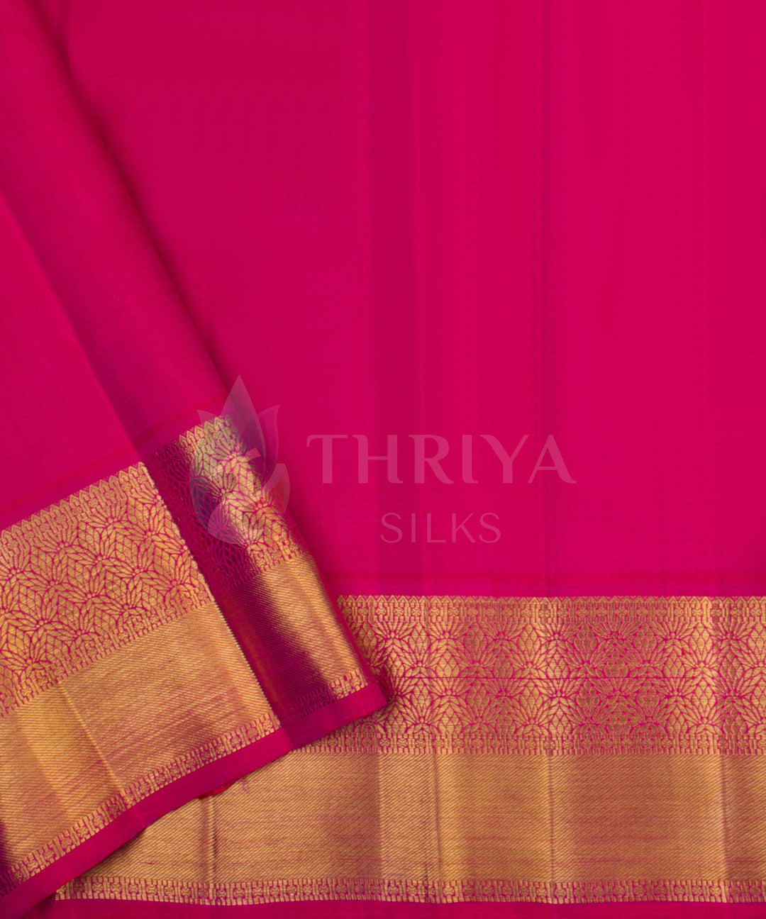 Light Sky Blue with Pink Kanchipuram Silk Saree - TSW020830 - View 5