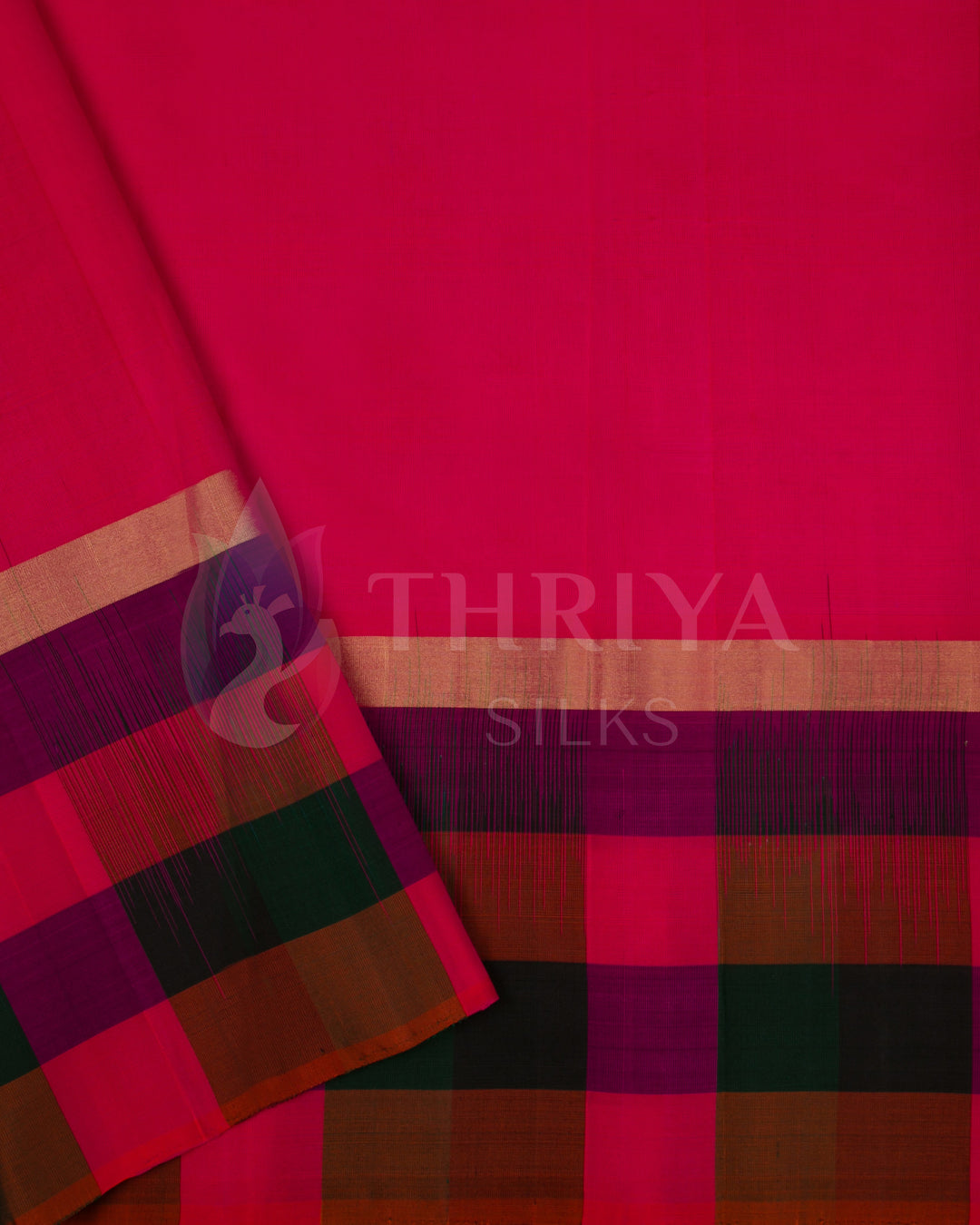 Light Salmon And Pink Soft Silk Saree - TSW300702