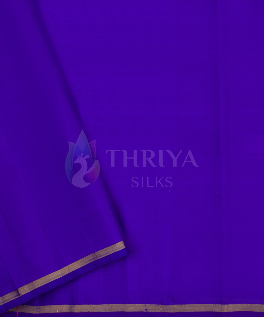 Pink and Royal Blue Kanchipuram Silk Saree - TSW1145 - View 4