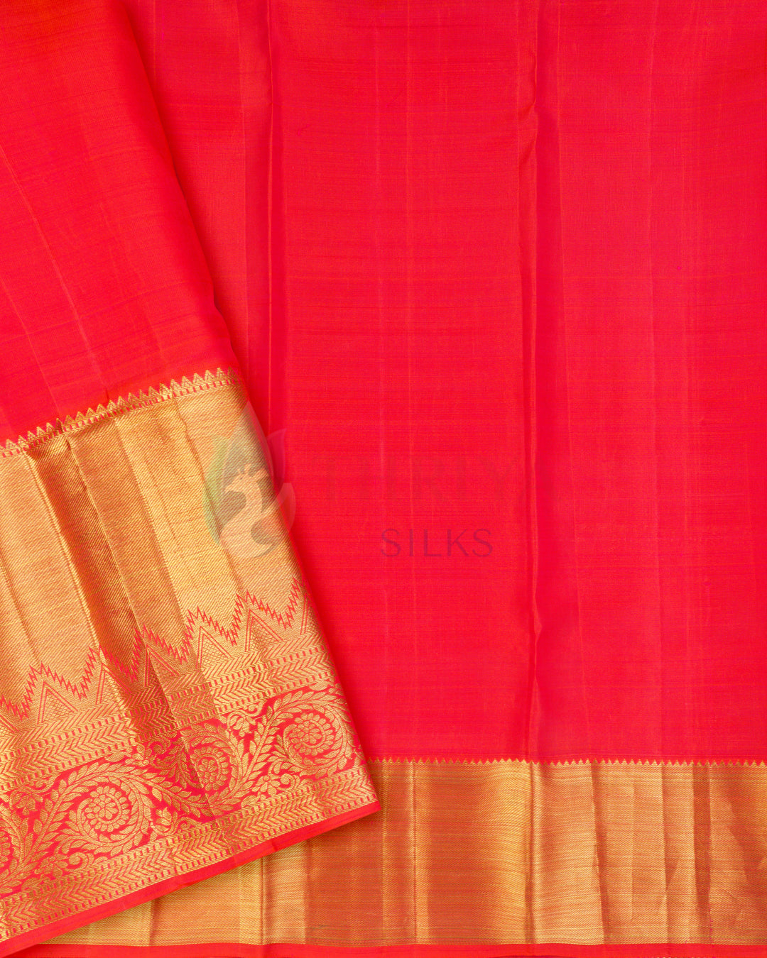 Red Kanchipuram Silk Saree - BW2425(836)