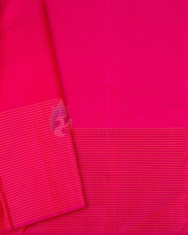 Maroon Kanchipuram Silk Saree - TSPQ100502