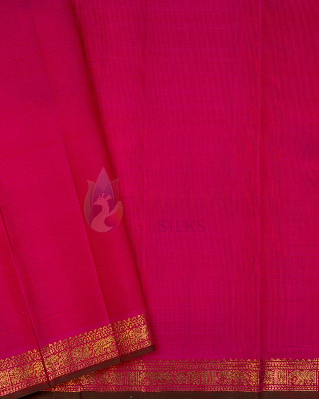 Red Kanchipuram Silk Saree & 3G Zari - TSPQ200713