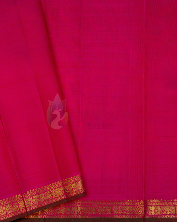 Red Kanchipuram Silk Saree & 3G Zari - TSPQ200713