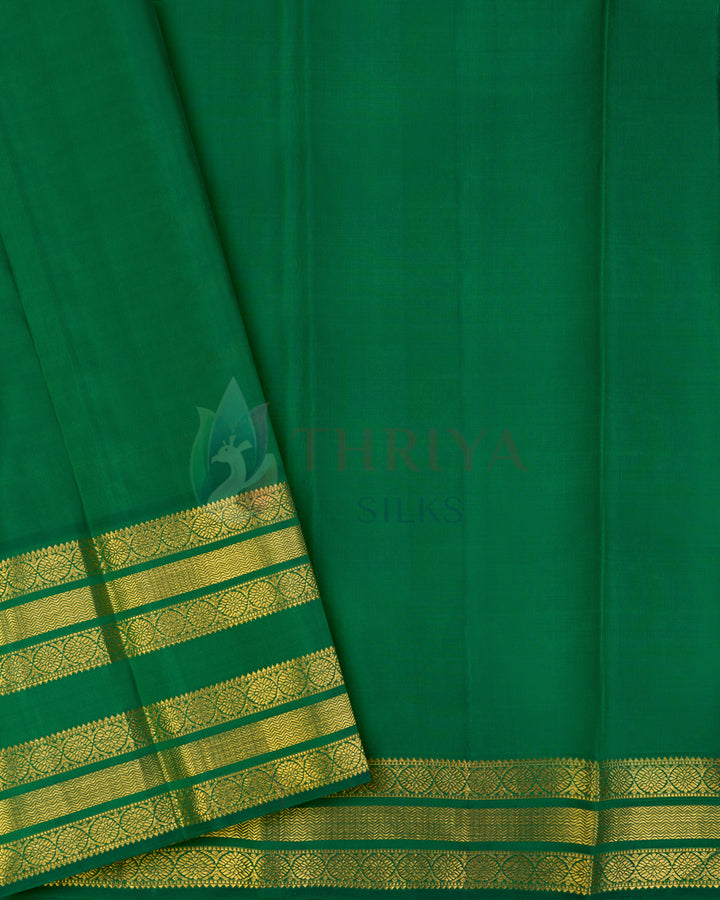 Red Kanchipuram Silk Saree - TSW1266