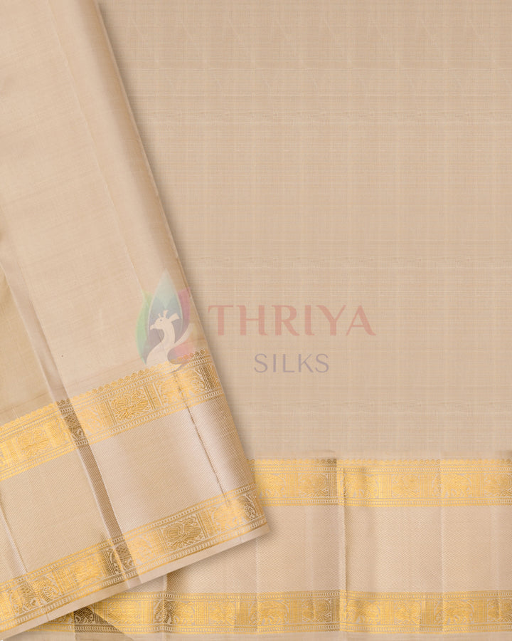 Ink Blue Kanchipuram Silk Saree - TSPQ200702