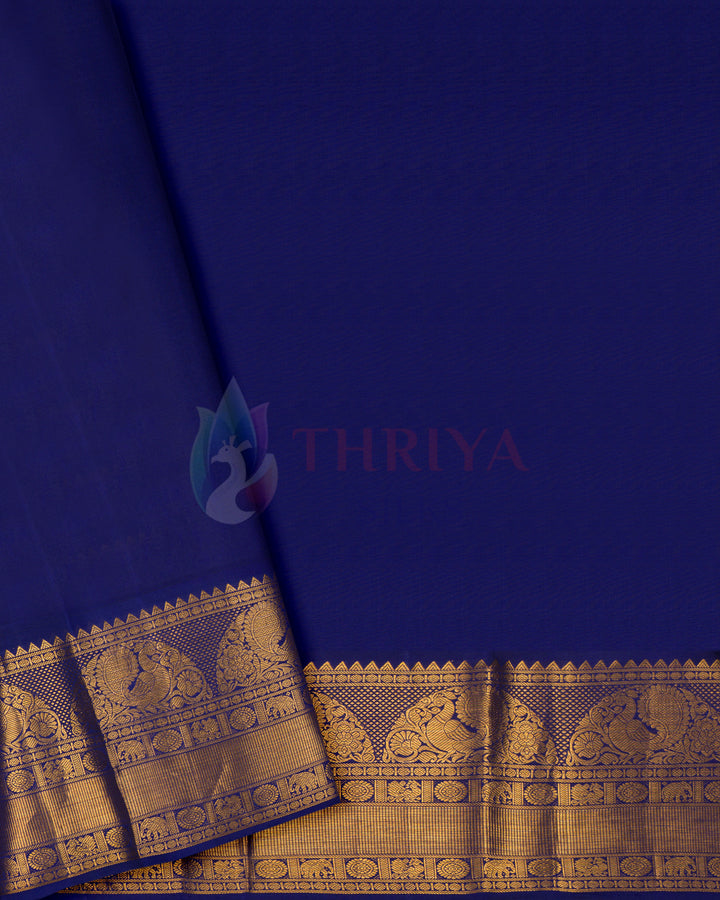 Peach Pink Kanchipuram Silk Saree - TSINS0821(844)