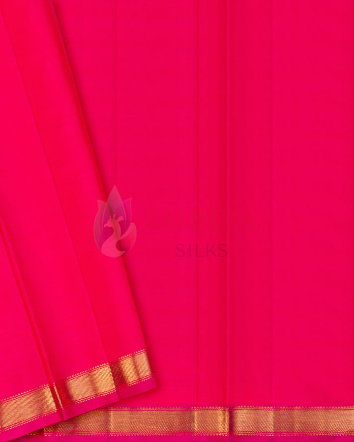 Pink Kanchipuram Silk Saree & 3G Zari - TSPQ11081(639)