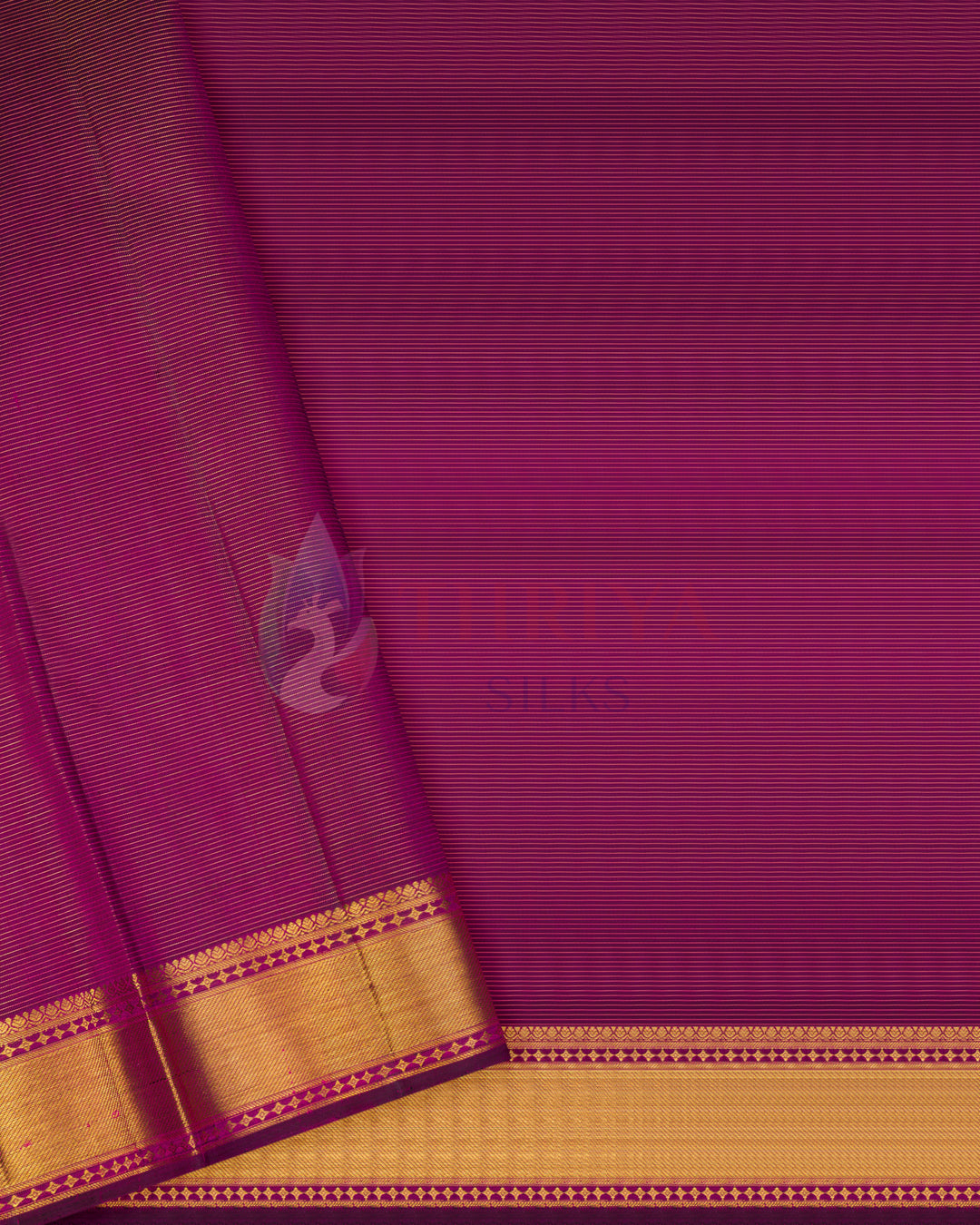 Magenta Kanchipuram Silk Saree - TSPQ11085