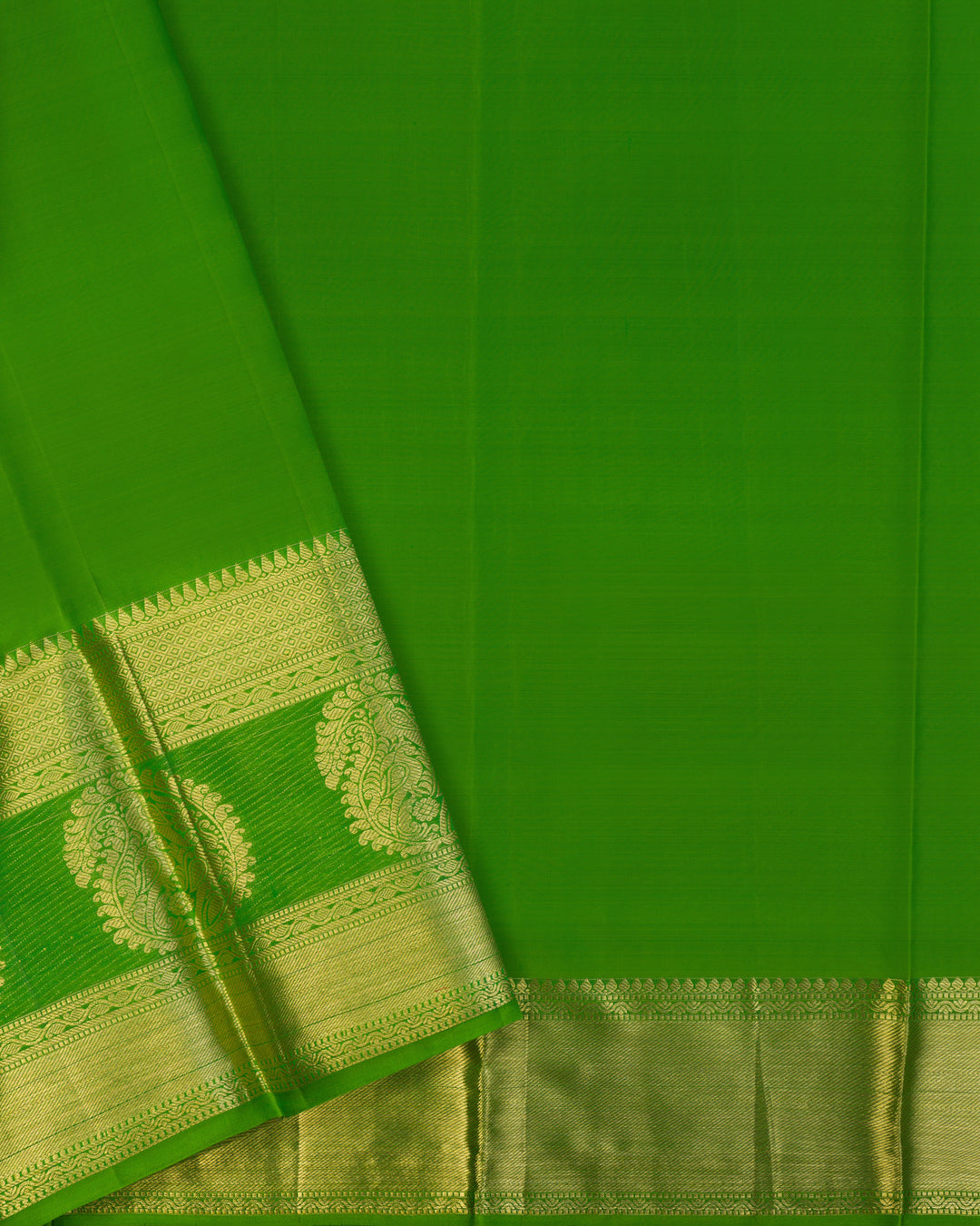 Green Kanchipuram Silk Saree  - BW2438(16)