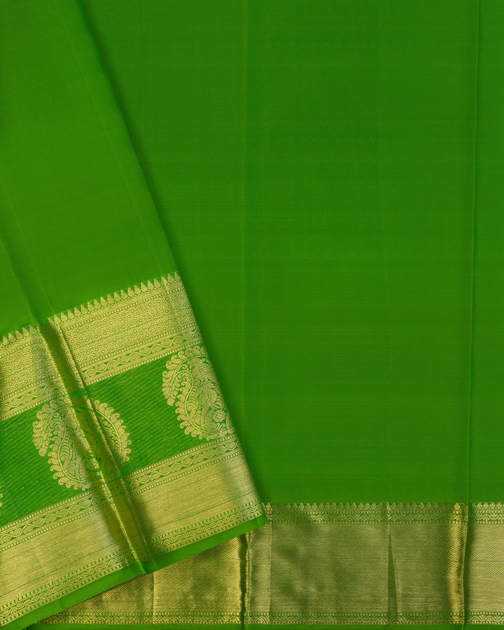 Green Kanchipuram Silk Saree  - BW2438(16)