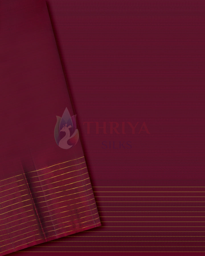 Ash Kanchipuram Silk Saree - TSPQ100501