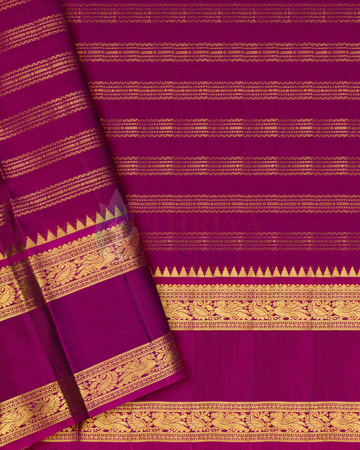 Green Kanchipuram Silk Saree - TSPQ100511
