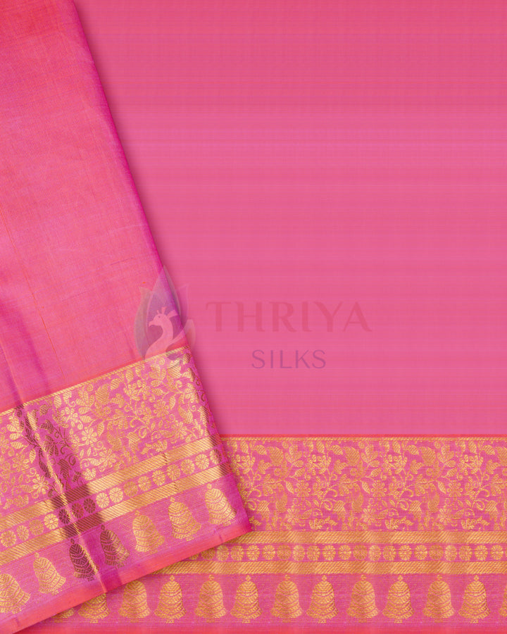 Pink Kanchipuram Silk Saree - TSW1130