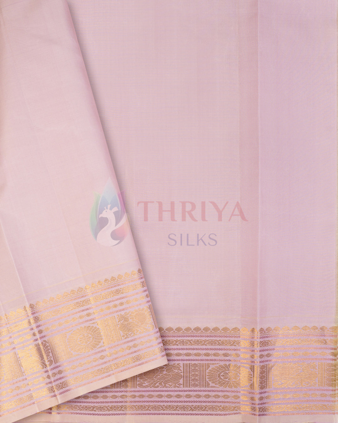 Green Korvai Kanchipuram Silk Saree - TSPQ120506