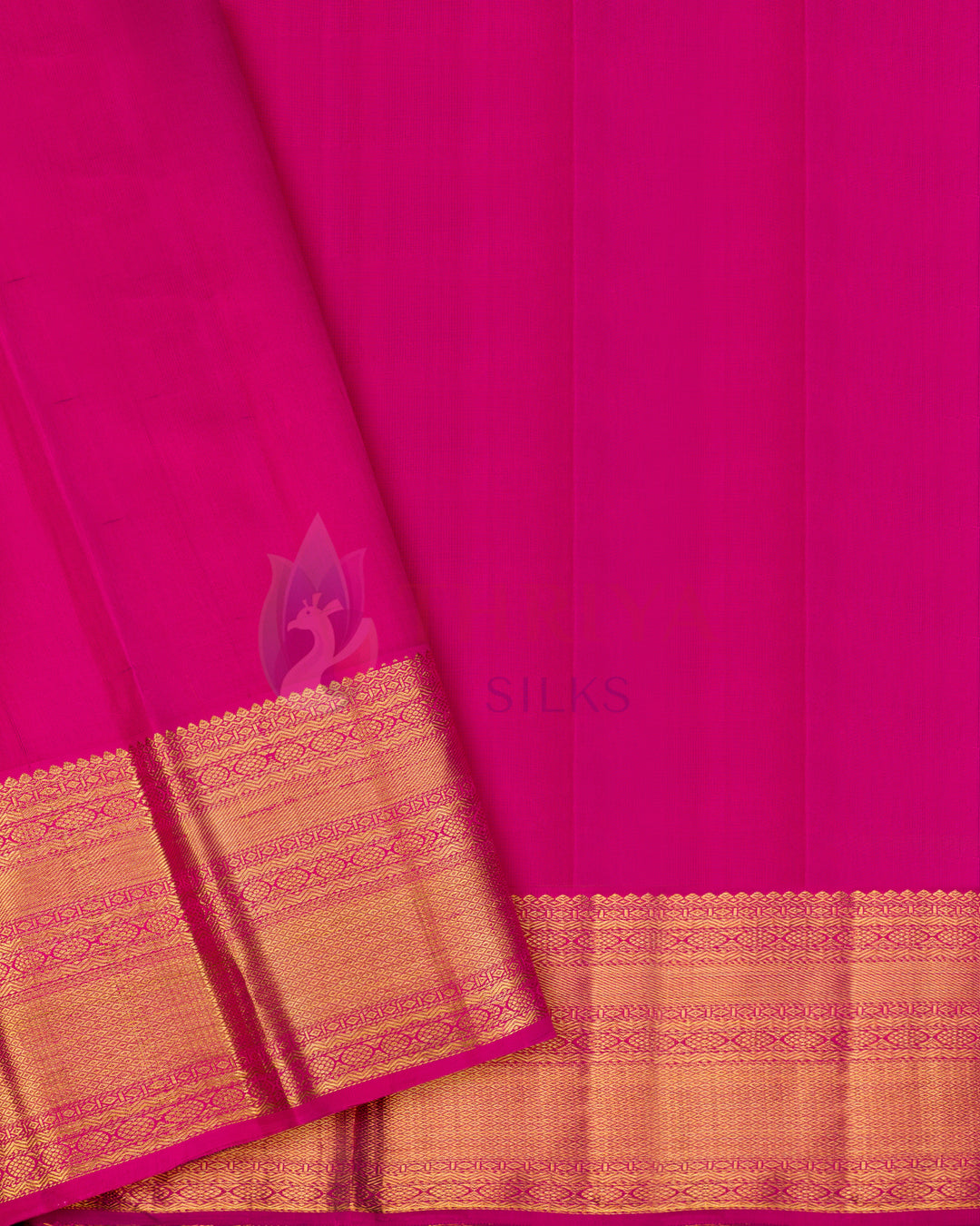 Dark Green Kanchipuram Silk Saree - TSPQ120501