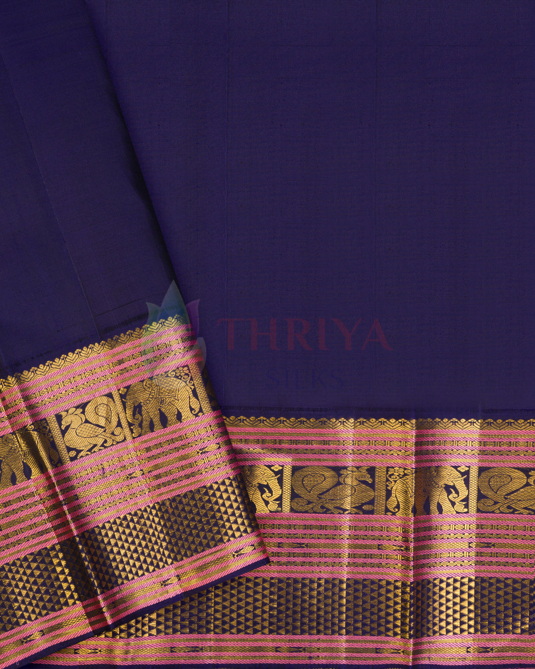Pink Kanchipuram Silk Saree -  TSPQ120503