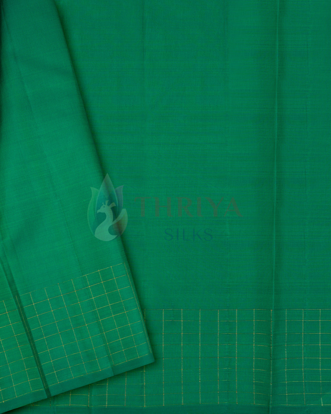 Sky Blue Kanchipuram Silk Saree & 3G Zari - TSPQ190706