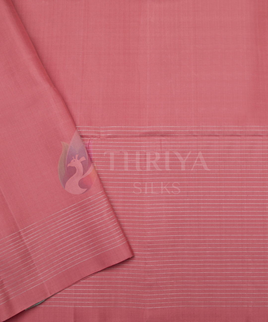 Pastel Peach Soft Silk Saree - TSW090705 - View 5