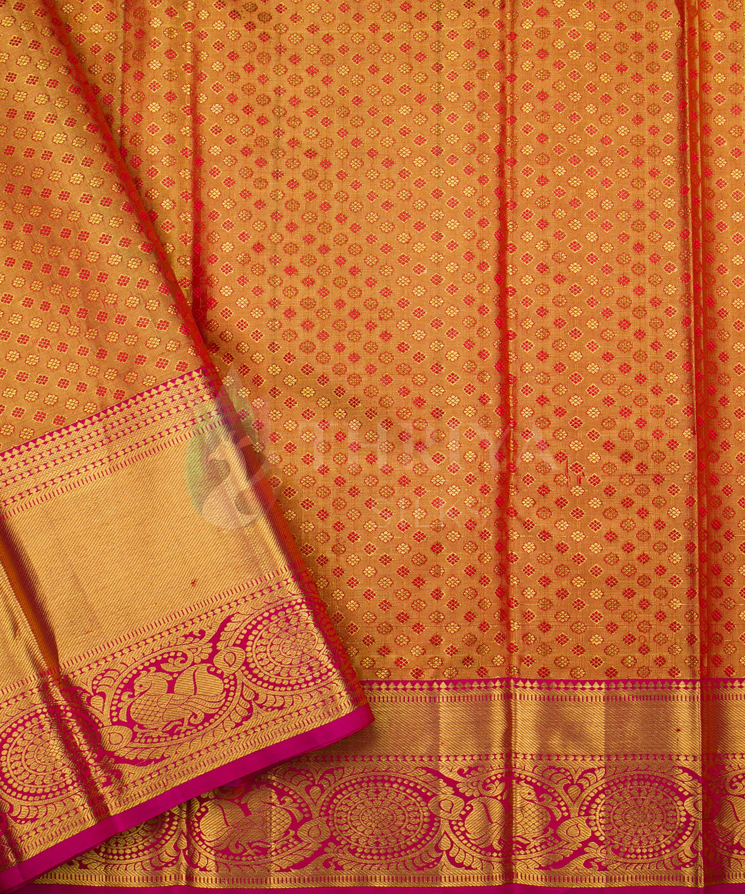 Sky Blue Kanchipuram Silk Saree - TSW0921 - View 5