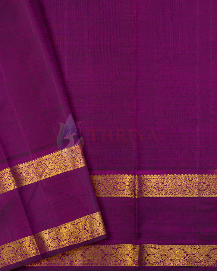 Cream Kanchipuram Silk Saree - TSPQ200706