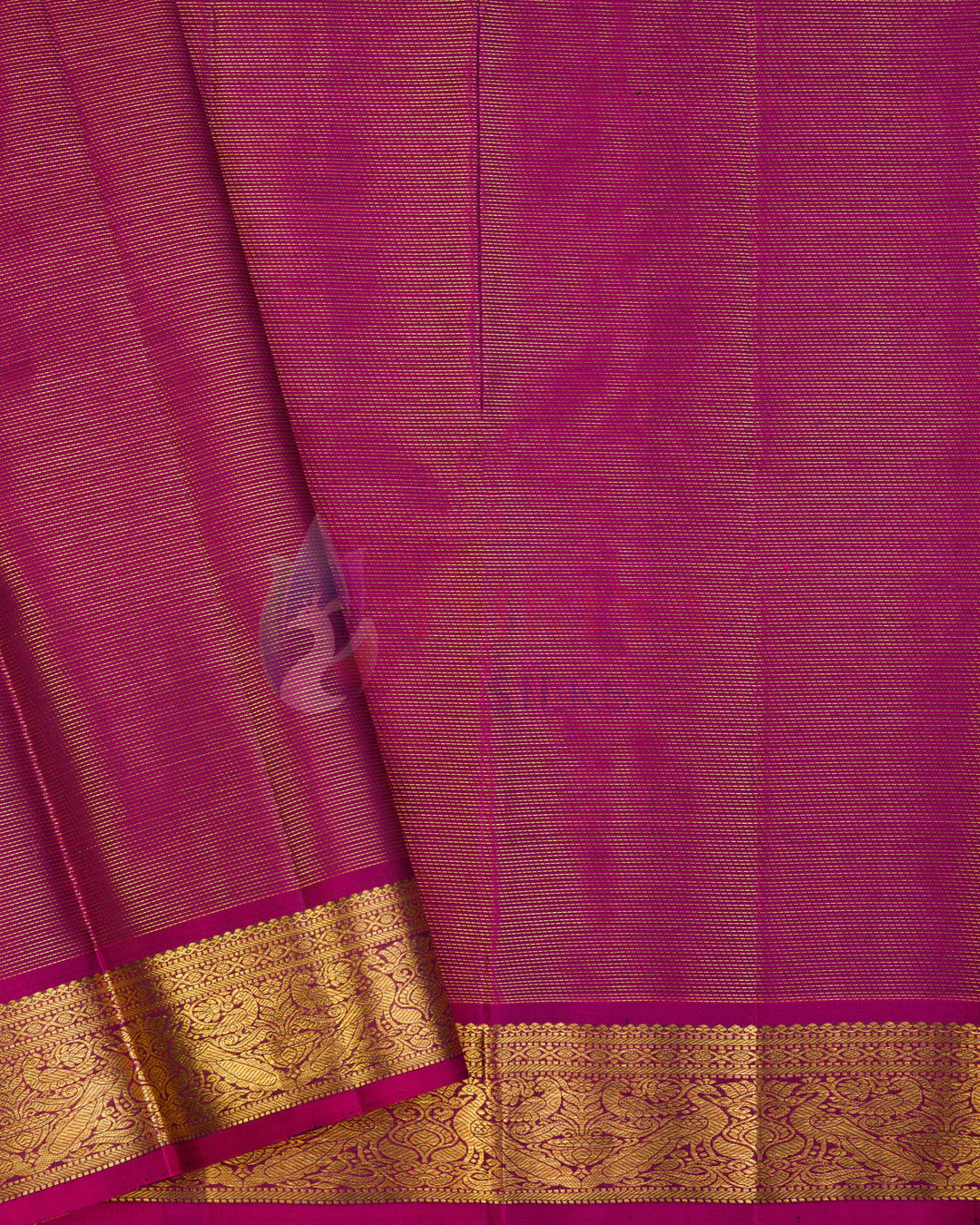 Dark Green Kanchipuram Silk Saree - TSPQ100512