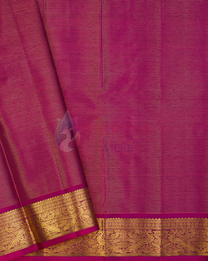 Dark Green Kanchipuram Silk Saree - TSPQ100512