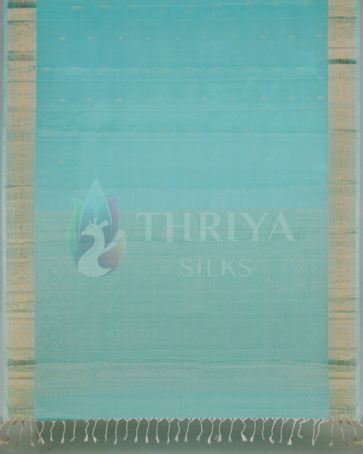 Mint Green Soft Silk Saree - TSW120902